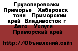 Грузоперевозки, Приморье - Хабаровск,  5 тонн - Приморский край, Владивосток г. Авто » Услуги   . Приморский край